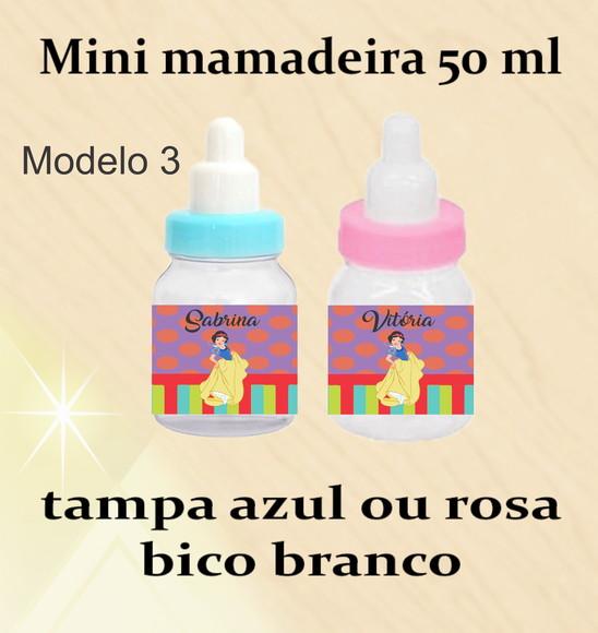 Mini Mamadeira-branca de Neve