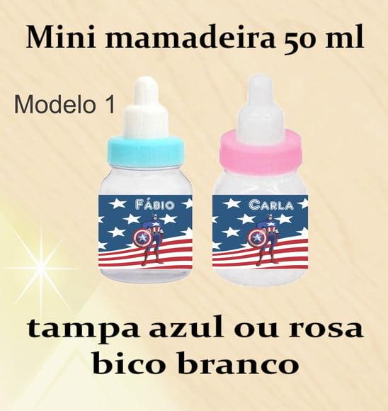 Mini Mamadeira-capitão America