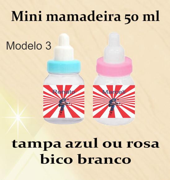 Mini Mamadeira-capitão America