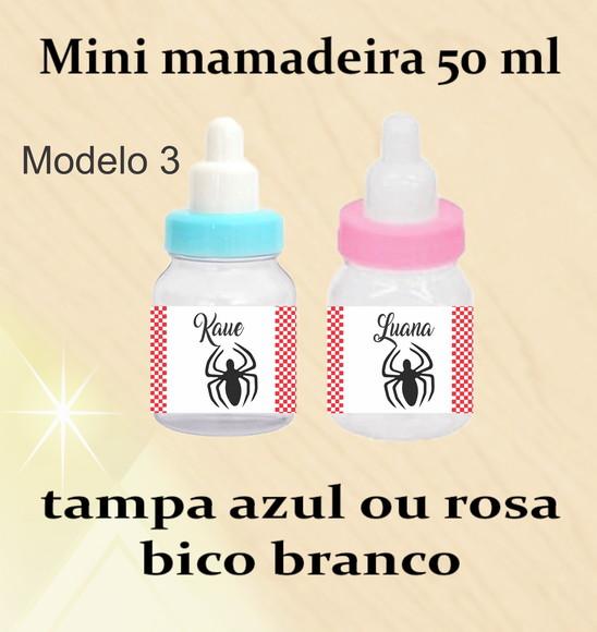 Mini Mamadeira-homem Aranha