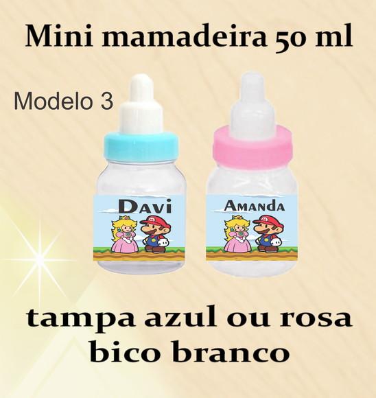 Mini Mamadeira-mario Bros