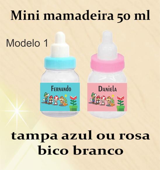 Mini Mamadeira-mario Bros
