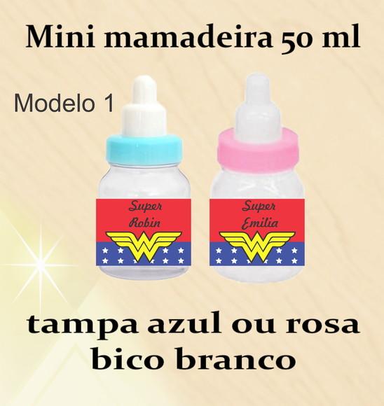 Mini Mamadeira-mulher Maravilha