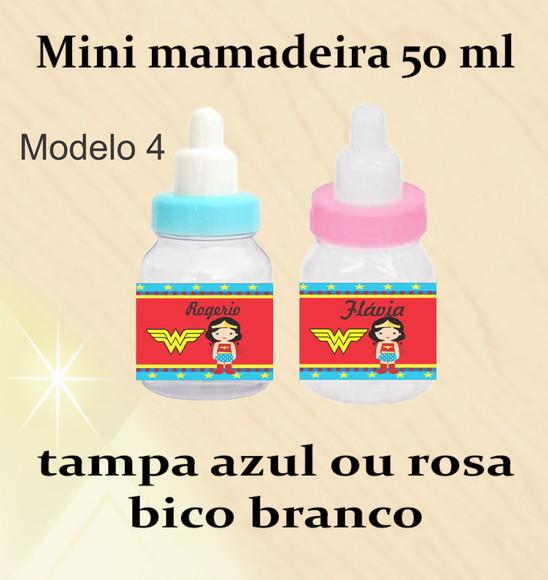 Mini Mamadeira-mulher Maravilha