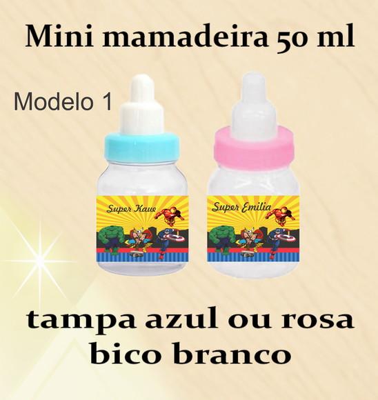 Mini Mamadeira-vingadores