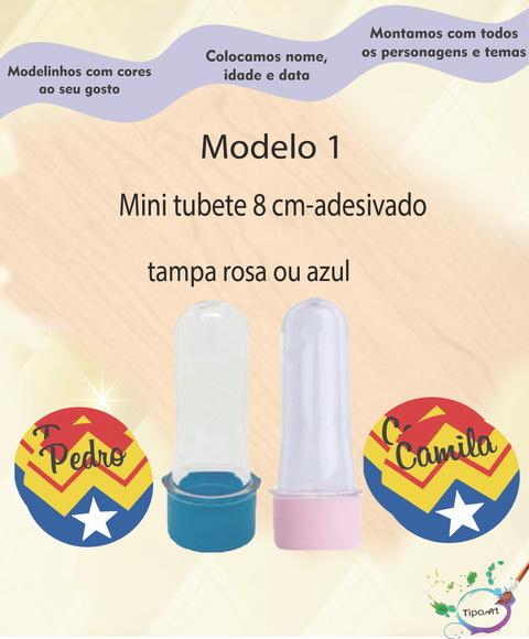 Mini Tubete - Mulher Maravilha