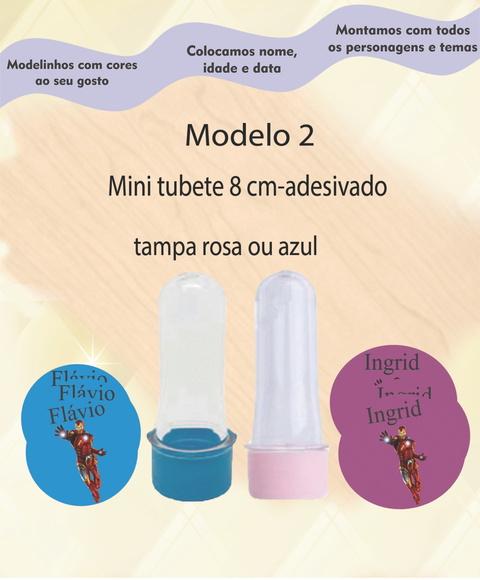 Mini Tubete -homem de Ferro
