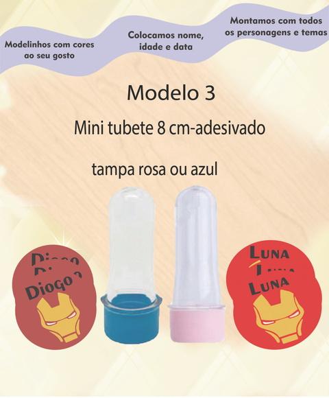 Mini Tubete -homem de Ferro