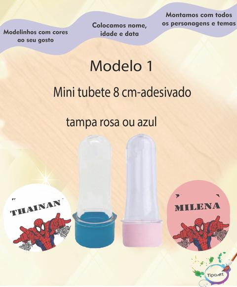 Mini Tubete -homem Aranha
