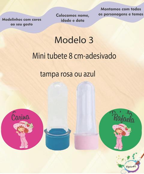 Mini Tubete -moranguinho