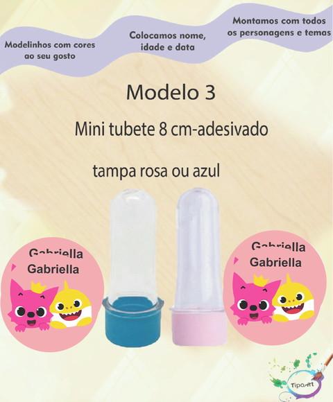 Mini Tubete 8 cm -baby Shark
