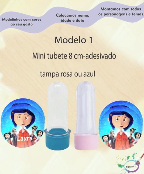 Mini Tubete 8 cm -caroline e o Mundo Secreto
