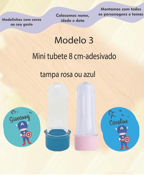 Mini Tubete 8 cm -capitão America