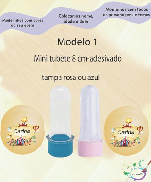 Mini Tubete 8 cm -circo
