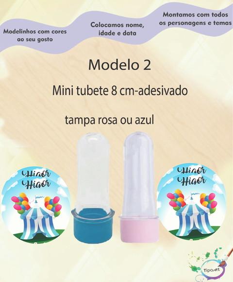 Mini Tubete 8 cm -circo