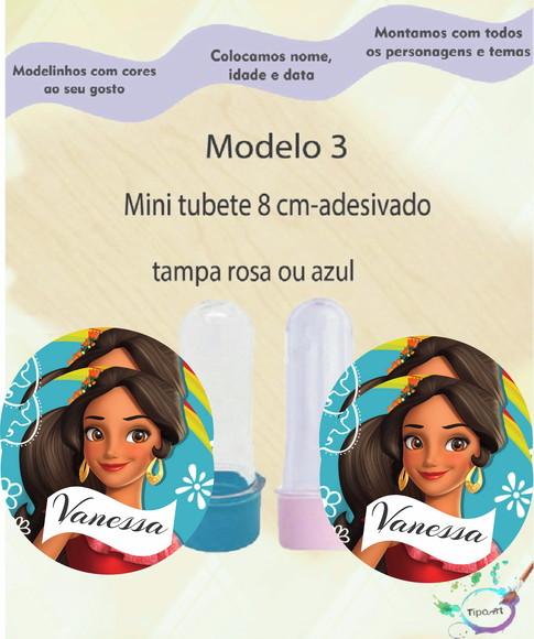 Mini Tubete 8 cm -elena de Avalor