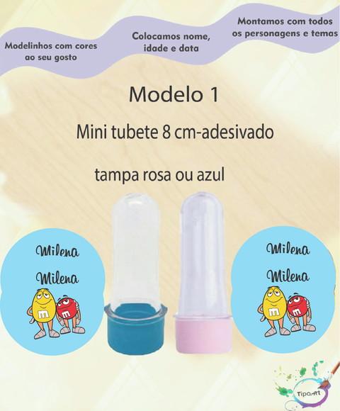 Mini Tubete 8 cm -m&m