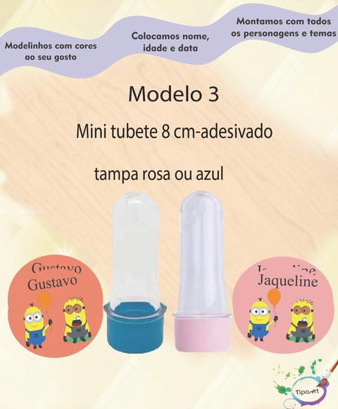 Mini Tubete 8 cm -minions