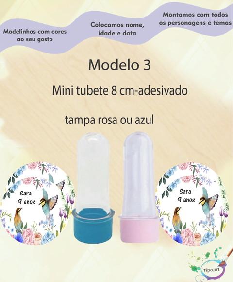 Mini Tubete 8 cm -passarinho