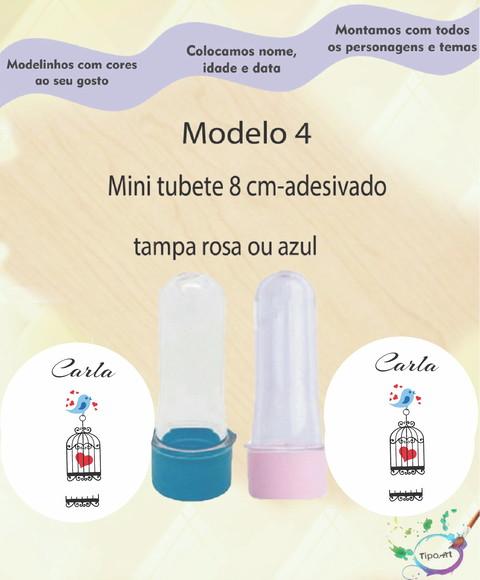 Mini Tubete 8 cm -passarinho