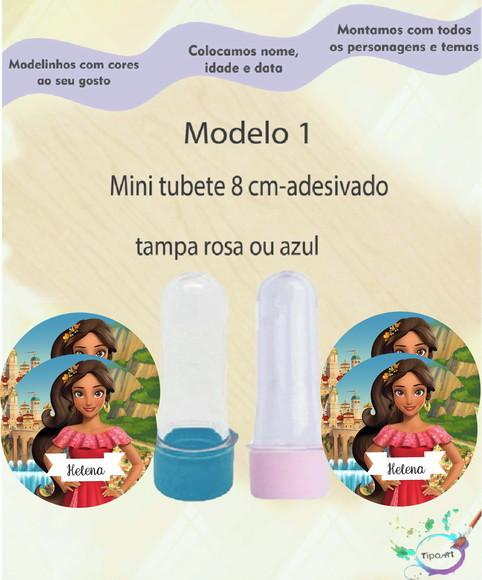 Mini Tubete 8 cm -elena de Avalor