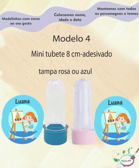 Mini Tubete 8 cm -pintando o 7