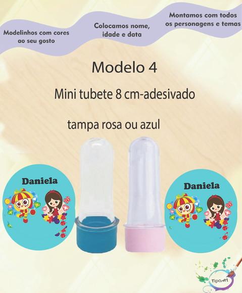 Mini Tubete 8 cm -sitio do Pica Pau Amarelo
