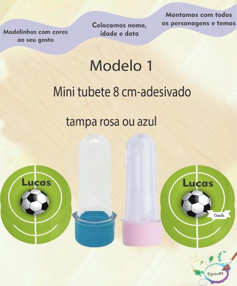 Mini Tubete 8 Cm-futebol