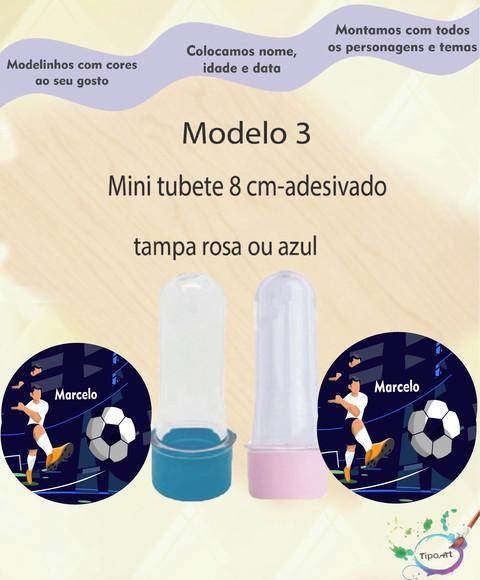 Mini Tubete 8 Cm-futebol
