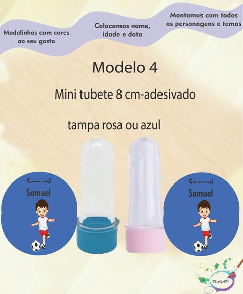 Mini Tubete 8 Cm-futebol