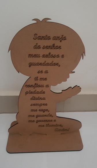 Oração Anja Mdf,sem Pintura