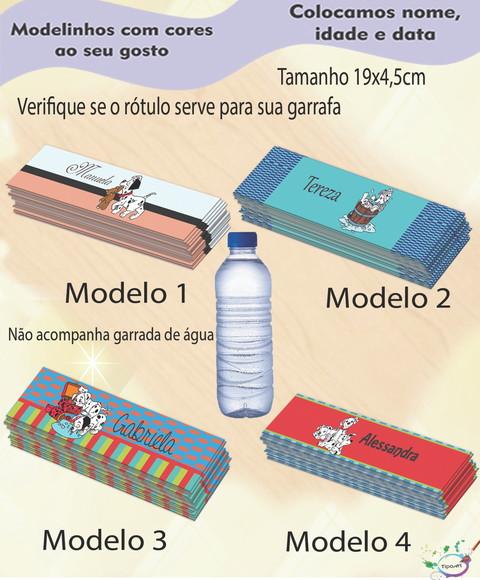 Rótulo Água Mineral-101 Dalmatas