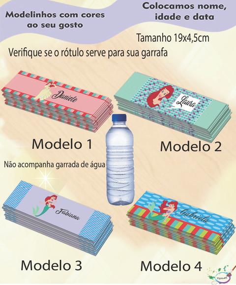 Rótulo Água Mineral-ariel