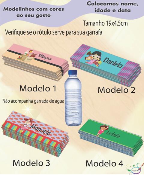 Rótulo Água Mineral-boneca
