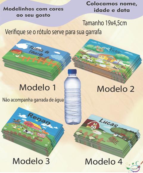 Rótulo Água Mineral-fazendinha