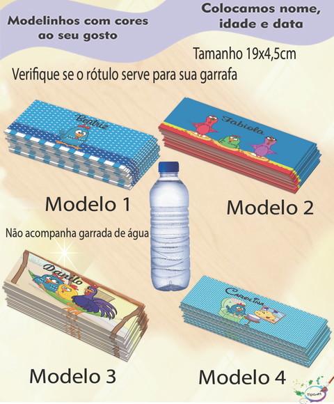 Rótulo Água Mineral-galinha Pintadinha