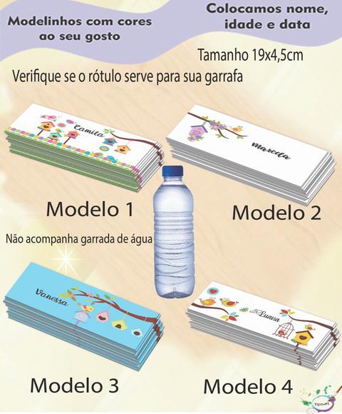 Rótulo Água Mineral-jardim Encantado