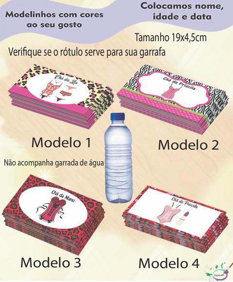 Rótulo Água Mineral-lingerie#1