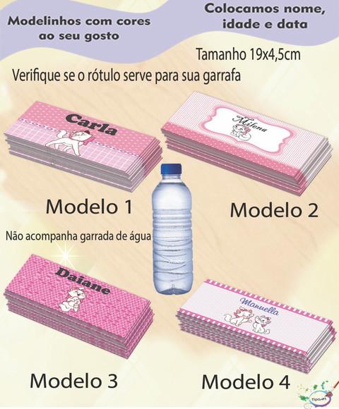 Rótulo Água Mineral-marie