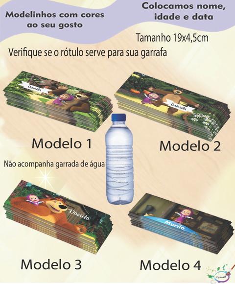Rótulo Água Mineral-masha