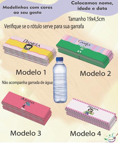 Rótulo Água Mineral-mulan