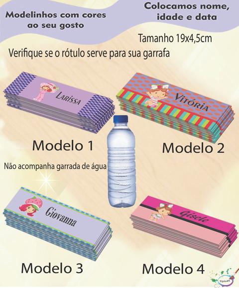 Rótulo Água Mineral-moranguinho