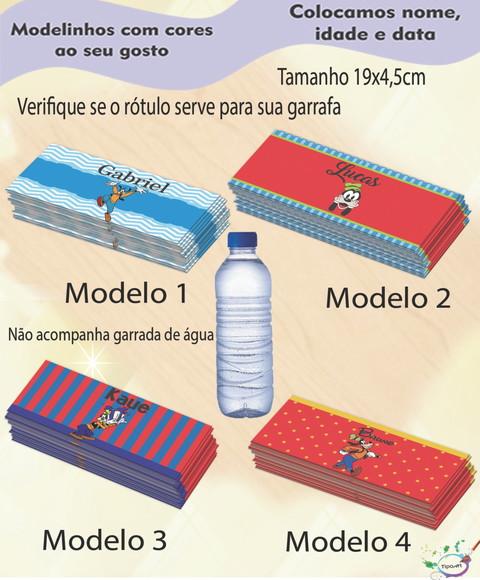 Rótulo Água Mineral-pateta