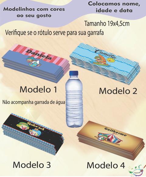 Rótulo Água Mineral-patatí Patatá