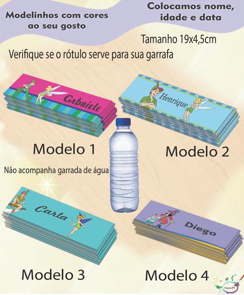 Rótulo Água Mineral-peter Pan
