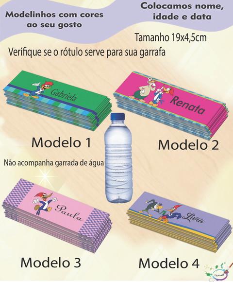 Rótulo Água Mineral-pica Pau
