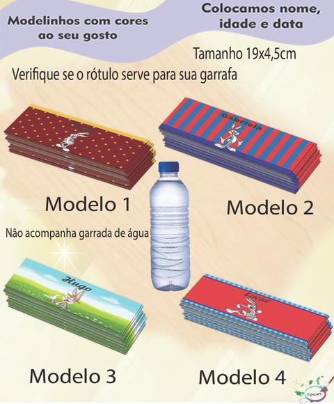 Rótulo Água Mineral-pernalonga