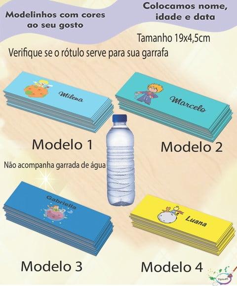 Rótulo Água Mineral-pequeno Príncipe