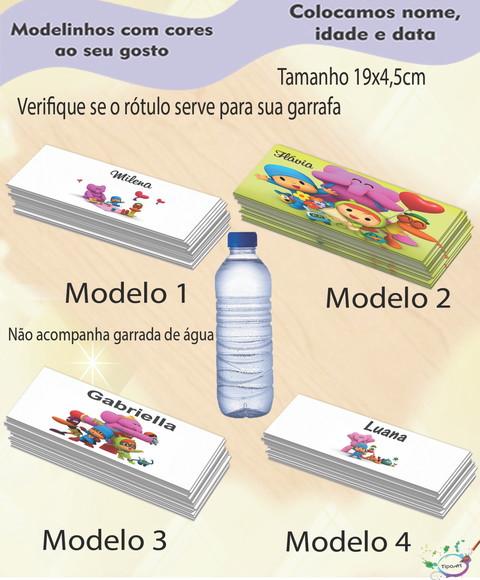 Rótulo Água Mineral-pocoyo