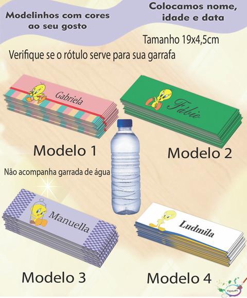 Rótulo Água Mineral-piu Piu